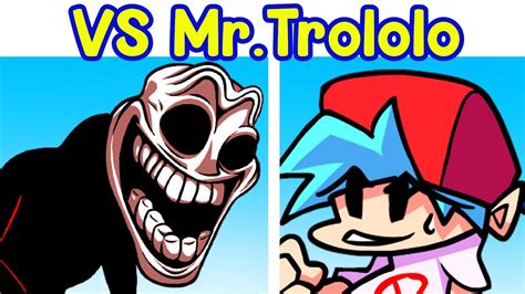 Friday Night Funkin' VS Mr Trololo FULL WEEK + Cutscenes (FNF Mod) (GF's Uncle) - YouTube