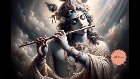 Hindu Digital Art Lord Krishna Art Flute Baroque Oil Painting Mathura ...