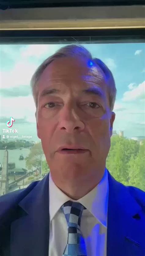 Twitter 上的 Nigel Farage："Thanks for 100,000 followers on TikTok! 🚨 Make ...