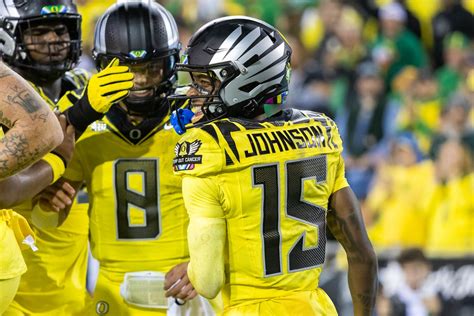 Oregon star wideout Tez Johnson indicates return from injury in ...