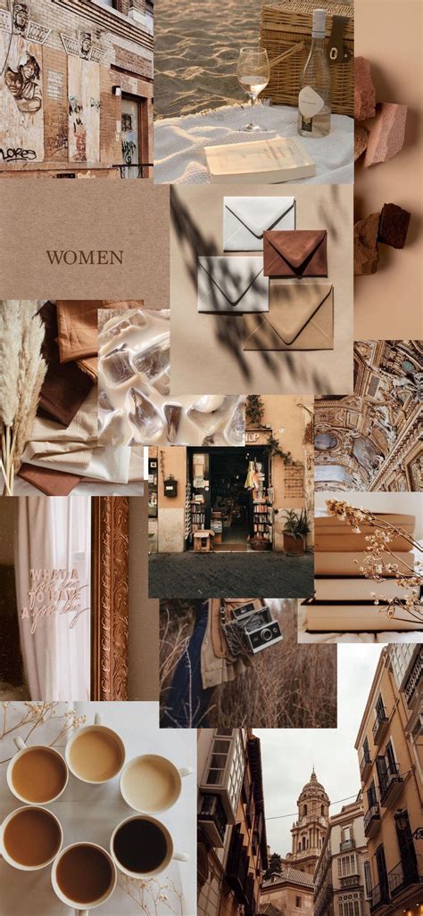 Beige Aesthetic Collage Wallpapers - Top Free Beige Aesthetic Collage ...