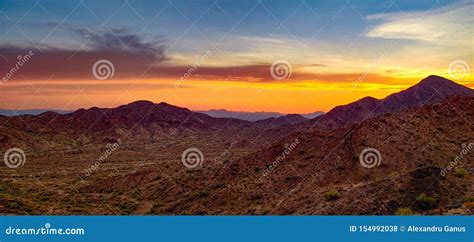 Sunset in Skyline Park stock photo. Image of dramatic - 154992038