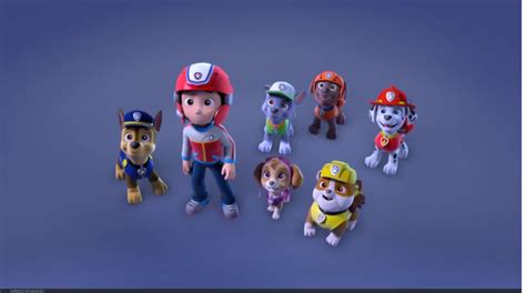 paw patrol ryder and all 6 pups group shot by skaterdude25 on DeviantArt