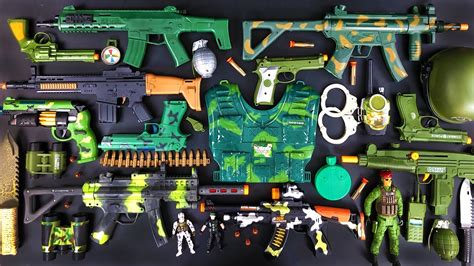 Military Toy Guns & Equipment - Weapon Toys - Army Guns - YouTube