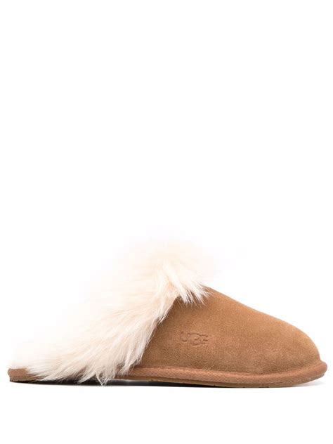 Ugg Scuff Sis Suede Slippers In Brown | ModeSens