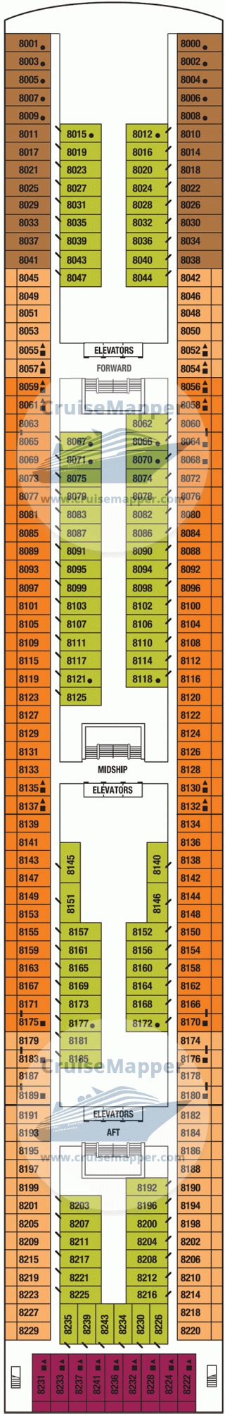 Marella Explorer 2 deck 20 plan | CruiseMapper