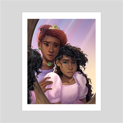 Ariel and Melody, an art print by Heather Lane - INPRNT