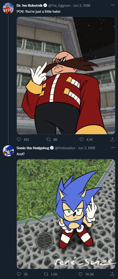 Height difference meme I guess : r/SonicTheHedgehog