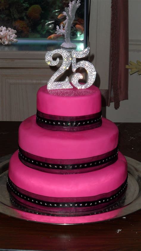 DREAM OF SWEETS: 25th Birthday cake