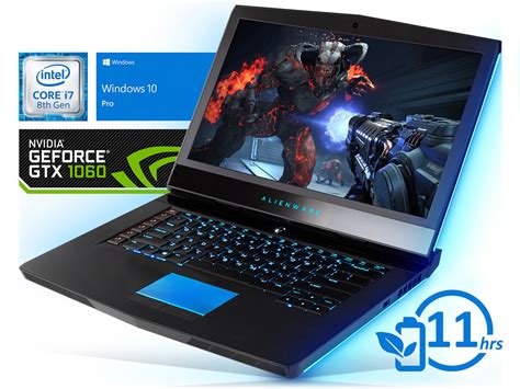 Alienware R4, 15″ FHD, i7-8750H, 16GB RAM, 512GB SSD, GTX 1060, Win 10P – Graphic Design Geek