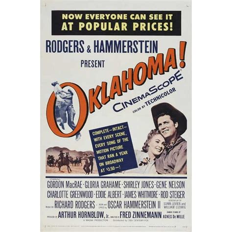 Oklahoma! Movie POSTER 11" x 17" Style D - Walmart.com - Walmart.com