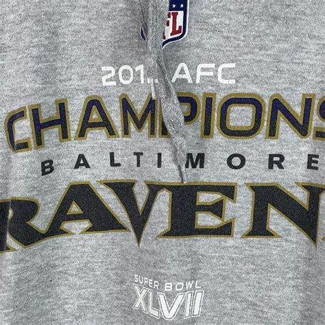 Baltimore ravens superbowl hoodie Size - medium... - Depop