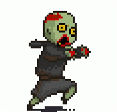 Zombie Bloody Sticker - Zombie Bloody Running - Discover & Share GIFs