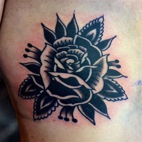 15 Black Rose Tattoo Meanings And Designs InkDoneRight | Black rose ...