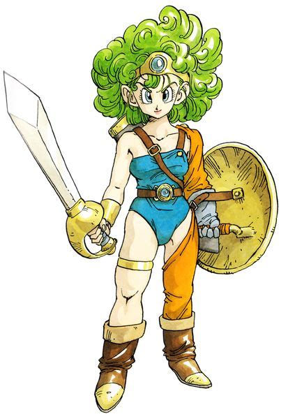 Dragon Quest 4 Hero and Heroine Art by Akira Toriyama : dragonquest ...