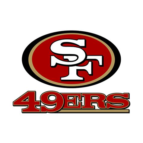 San Francisco 49ers Wordmark Emblem logo PNG | FREE PNG Logos