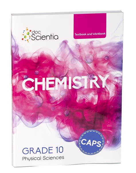 Gr. 10 Chemistry Textbook and Workbook (Black and White) hard copy AND eBook