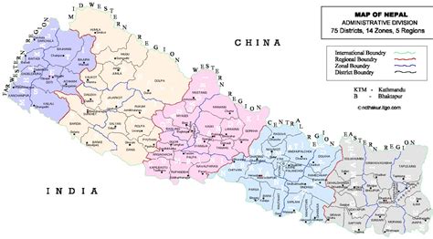 Political map of nepal - Nepal political map with districts (Southern ...