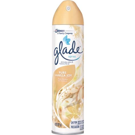 Glade 8 oz. Pure Vanilla Joy Air Freshener Spray (12-Pack)-74539 - The Home Depot