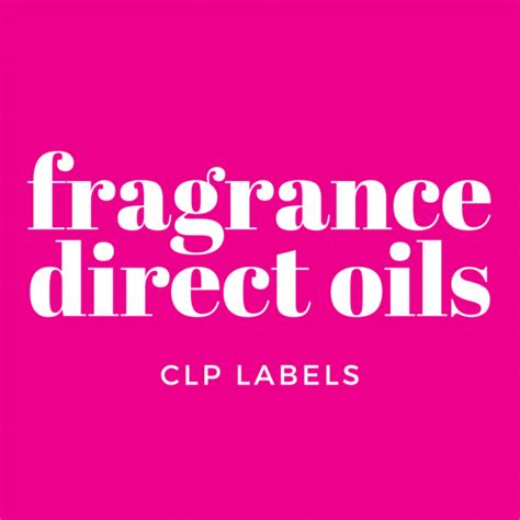 CLP Labels for Fragrance Oils Direct Fragrance Oils (Wax Melts & Candles) - Glow CLP