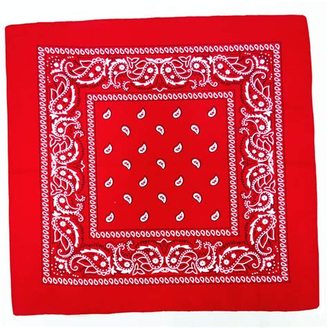 Red Paisley Bandana | RoyalBandana™