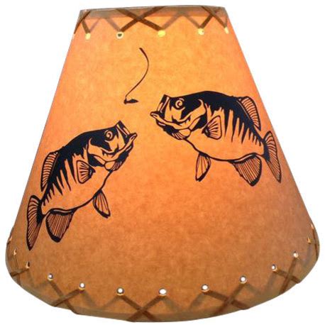 Double Crappie Lamp Shade – Reel Lamps