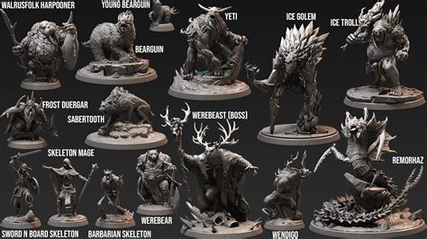 November 2021 Loot Studios Miniatures | SpecialSTL