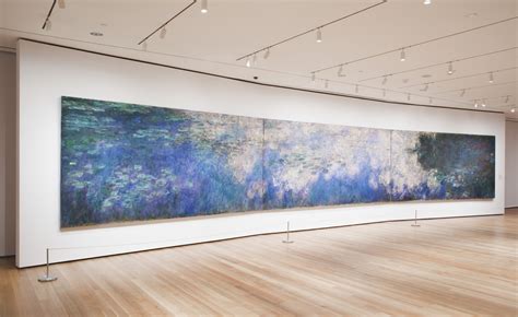 Installation view of the exhibition, “Monet’s Water Lilies” | MoMA