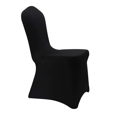WELMATCH Black Stretch Spandex Chair Covers Wedding Universal - 31 Pcs Banquet Wedding Party ...