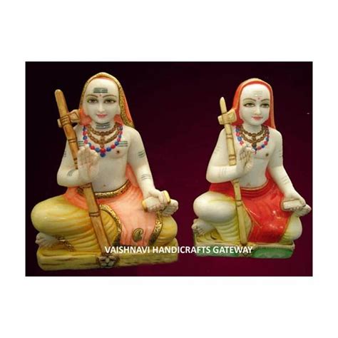 Handmade Pure India's Top Quality Vietnam Marble Shankaracharya Statue ...