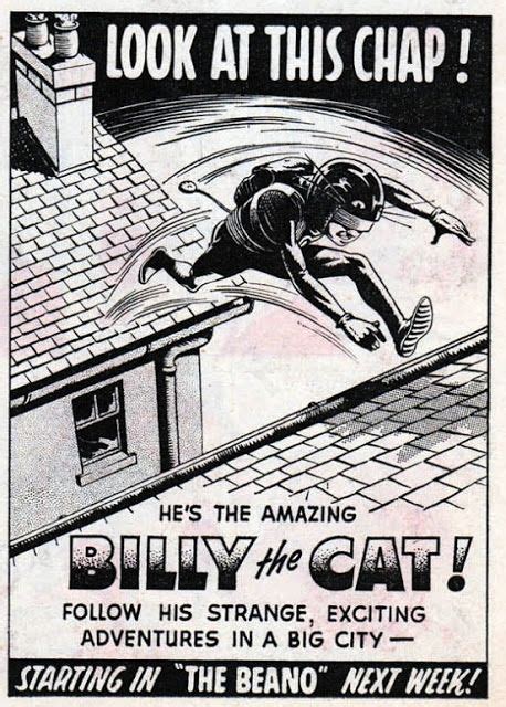 BLIMEY! The Blog of British Comics: The debut of BILLY THE CAT (1967 ...