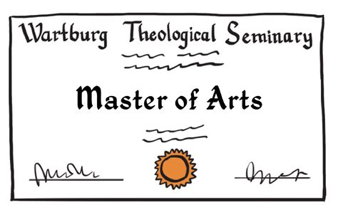 Master of Arts - Wartburg Seminary