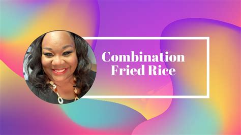 Combination fried rice - YouTube