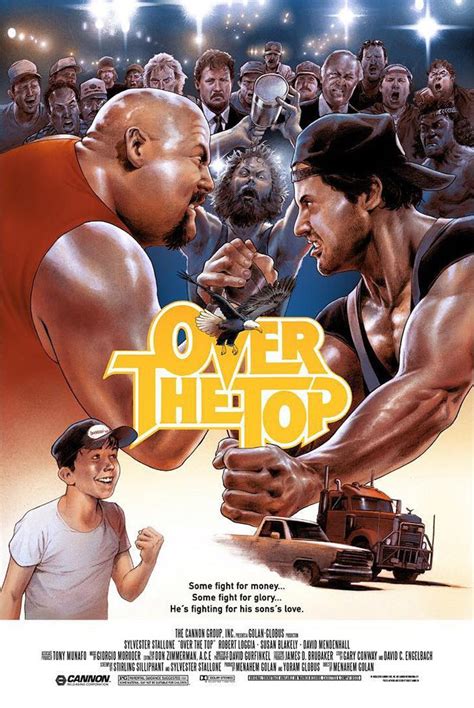 Over the Top by Robert Sammelin - Home of the Alternative Movie Poster -AMP- | Movie posters ...