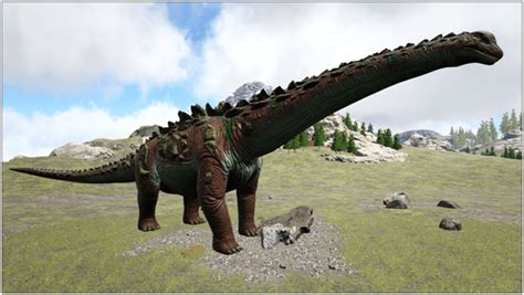 Ark Titanosaur Guide (Abilities, Taming, Food, Saddle, Breeding, Drops ...