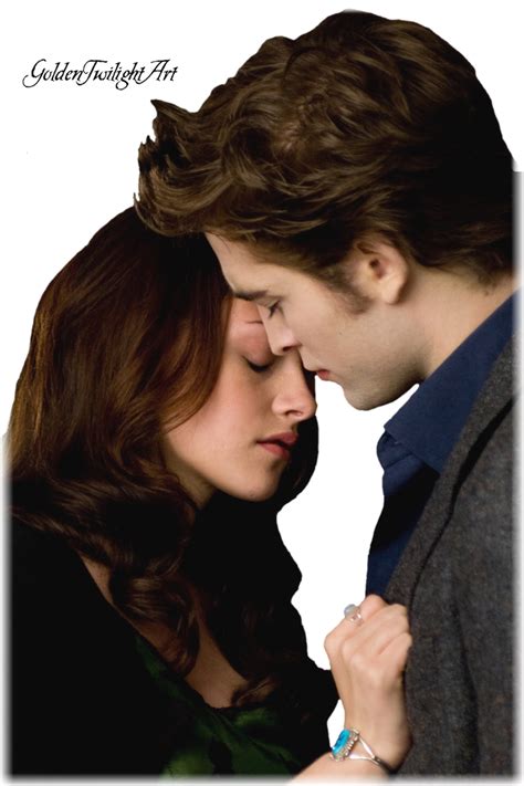 Bella Swan, Edward Cullen - Kiss by GoldenTwilightArt on DeviantArt