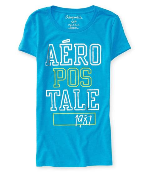 Aeropostale Womens Foil Logo Graphic T-Shirt | eBay