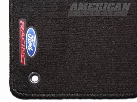 Ford Mustang Ford Racing Floor Mats - 24032 | Ford Mustang Ford Racing ...