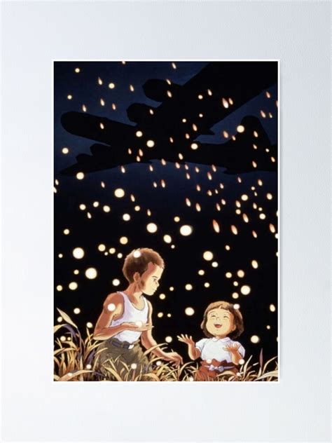 "Grave Of The Fireflies Movie Poster" Poster by eleanorcastro | Redbubble