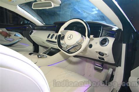 2015 Mercedes S 500 Coupe interior launched in Delhi