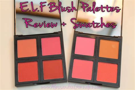 ELF Blush Palettes in Dark and Light: Review + Swatches