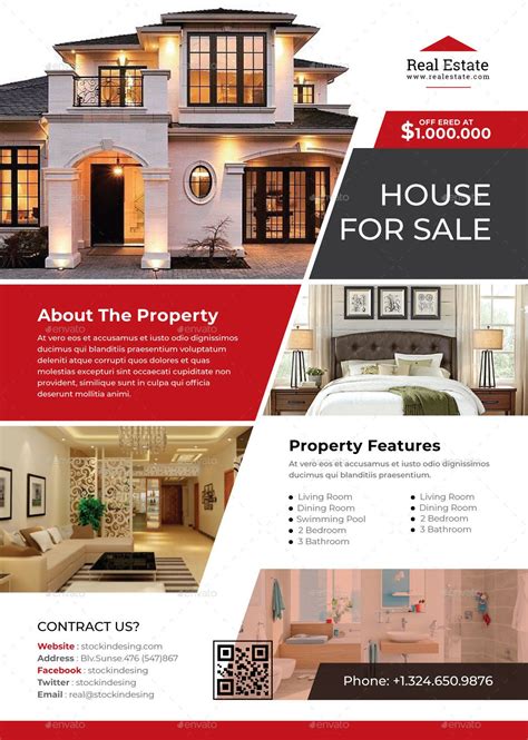 Real Estate Flyer | Real estates design, Real estate marketing design ...