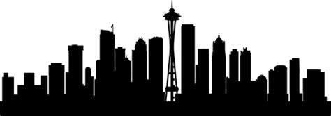 Seattle Skyline Outline - Cliparts.co