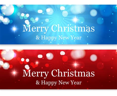 Beautiful Abstract Christmas Banners Vector Art & Graphics | freevector.com