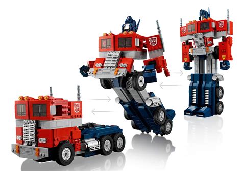 LEGO Transformers Optimus Prime G1 - Transforms From Robot to Truck ...