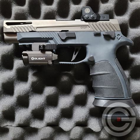 Sig Sauer P320 Custom Full Size with Manual Safety — Caza Guns