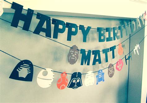 Star Wars Banner Star Wars Birthday Party Star Wars Banner | Etsy