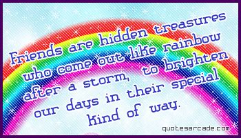 Rainbow Friendship Quotes. QuotesGram