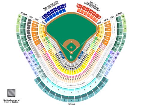 Dodger Stadium Detailed Seating Chart | amulette