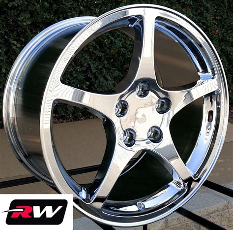 17 x8.5" 18 x9.5" inch Wheels for Chevy Corvette C5 1997-2004 Chrome C5 ...